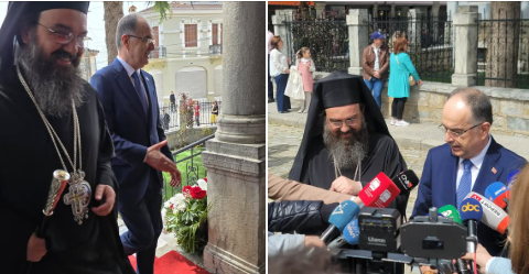 Pritja e Pashkës në Mitropolinë e Shenjtë Korçë!